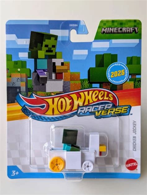 Hot Wheels Racer Verse Minecraft Chicken Jockey Minor Pkg Wear Picclick Au