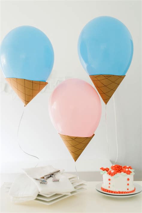 How To Make Ice Cream Cone Party Balloons 10 Tips For Easy