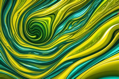 Textura Vectorial Verde Claro Amarillo Con L Neas Retorcidas