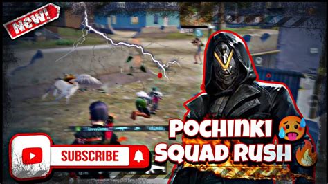 Pochinki Full Rush Gameplay Red Circle Hot Drop With Rendom Squad