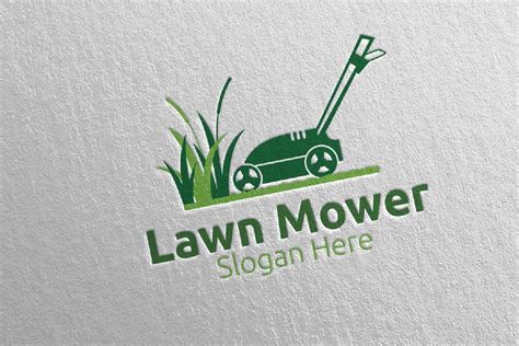 Lawn Mower Logo For Lawn Mowing Gardener Design By Denayunecs Codester