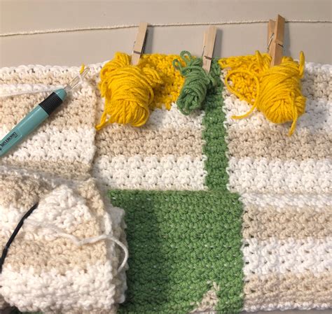 Sunflower PDF Crochet Blanket Pattern Crochet Blanket - Etsy