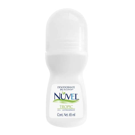 Desodorante Antitranspirante Nuvel Tropic En Roll On Para Dama Ml