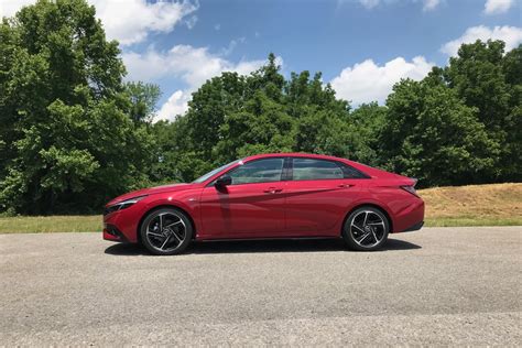 Hyundai Elantra 2022 Red Inside