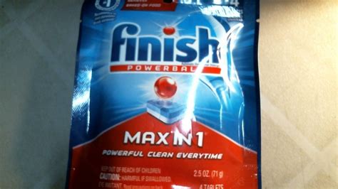 Finish Powerball Max In Automatic Dishwasher Detergent Lot Of