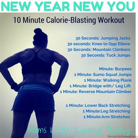 New Year New You Workout | Moms Little Running Buddy | New year new you, Workout, Fun workouts