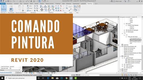 Aulas De Revit Para Iniciantes Comando Pintura No Revit Youtube