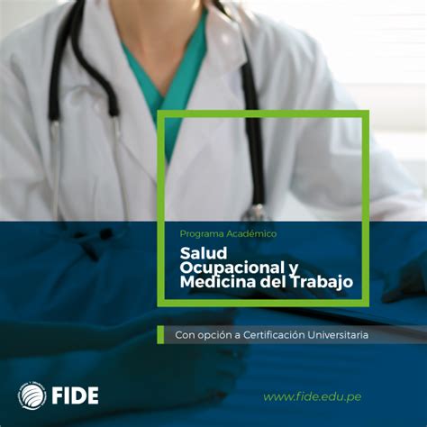 Salud Ocupacional Y Medicina Del Trabajo Fide