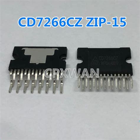 5pcs CD7266CZ CD7266 ZIP-15 Can replace TDA7266SA Dual Bridge Audio ...