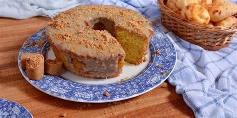 Receita de bolo de paçoca para festa junina Famiglia Venturelli