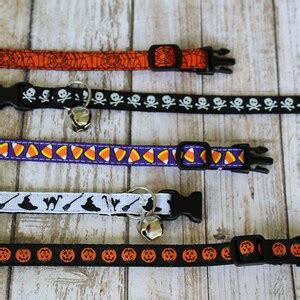 Halloween Cat Collars XS Halloween Dog Collar Halloween Cat Harness ...