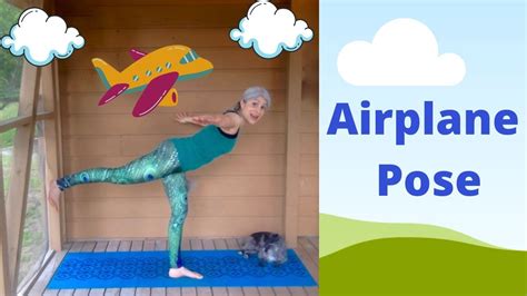 Kids Yoga Airplane Pose Youtube