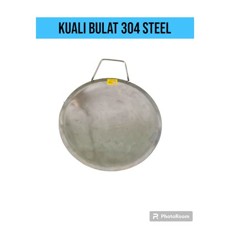 Stainless Steel Hot Plate Burger Kuali Bulat Steel Shopee Malaysia