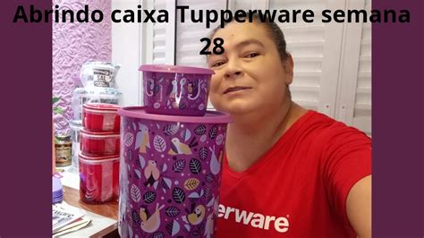 Abrindo Caixa Tupperware Semana Ltima Semana Do Vitrine Youtube