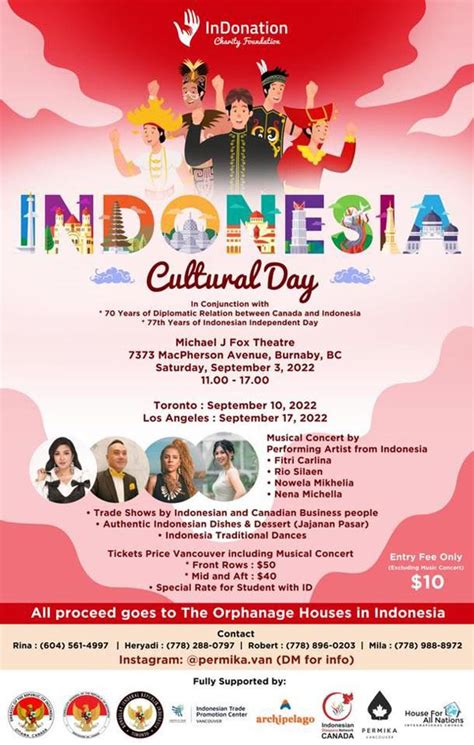 Indonesia Cultural Day | Dutch Network Greater Vancouver