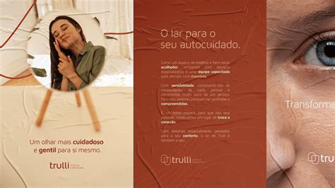 Identidade Visual Cl Nica Trulli Beleza E Bem Estar Behance