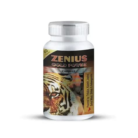 Zenius Gold Power Capsule For Men 100gm 60 Capsules Its Hemp