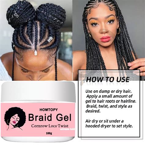 Ovzne Braid Gel Cream Hair Styling Water Hair Styling Gel Water Is