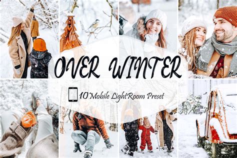 Over Winter Mobile Lightroom Presets Graphic By Mattte Studio