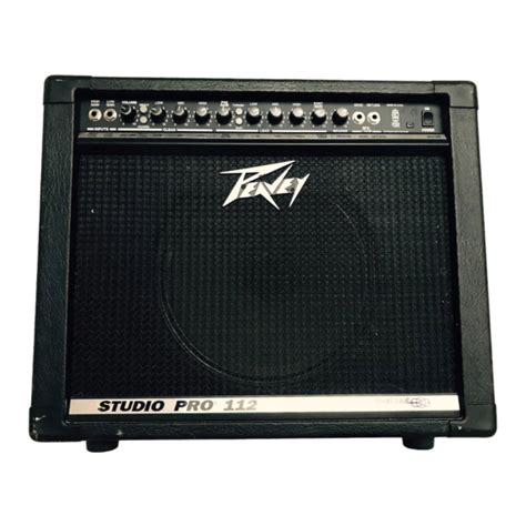 Peavey Transtube Bandit 112 Manual Pdf Download Manualslib