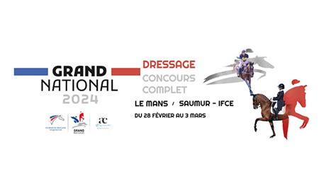 Grand National Ffe Ac Print De Concours Complet Et De Dressage Coup