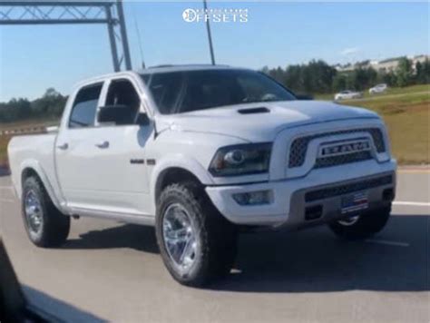 2018 Ram 1500 With 20x10 25 Vision Razor And 35 12 5R20 Goodyear