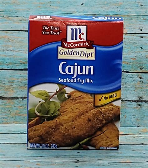 1 Mccormick Golden Dipt Cajun Seafood Fry Mix 10 Oz Best By 1120 Ebay