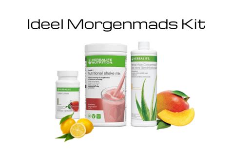 Ideel Morgenmad Kit Selvst Ndigt Herbalife Nutrition Medlem