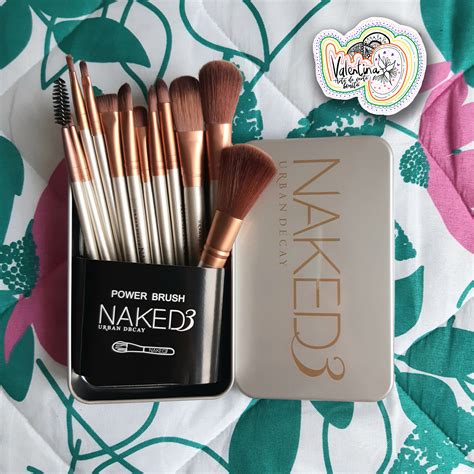 Brochas Naked 3 Maquillaje Valentina Arte De Verte Bonita