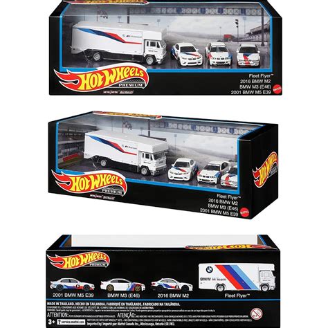 ducstore Xe mô hình HCR52 Hot Wheels Set BMW M Series full box