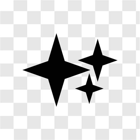 Stars And Stripes Background And A Black And White Icon Of Three Stars