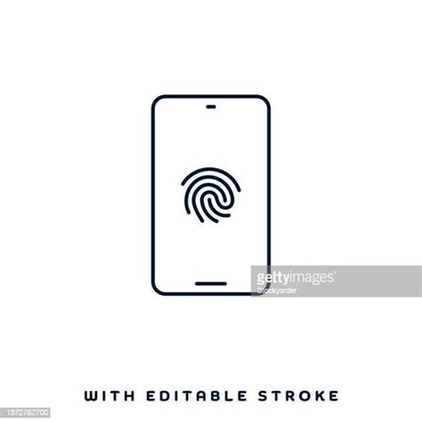 Hand Scanner Line Icon Photos And Premium High Res Pictures Getty Images