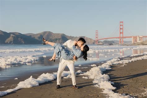 San Francisco Engagement Photographer Baker Beach Kim Kent