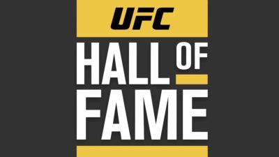 Ufc Hall Of Fame List Of Members From All Wings