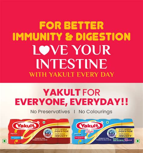 Delicious Probiotic Drinks For Healthy Immunity Yakult India