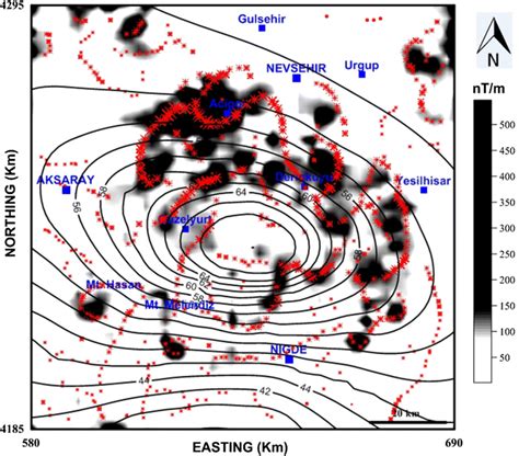 Geothermal Gradient Map Of Bilim Et Al 2017a Contour Interval Is Download Scientific