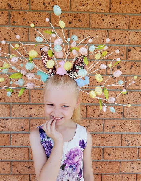 Diy Easter Egg Headband For School Hat Parades Easy Tutorial Now