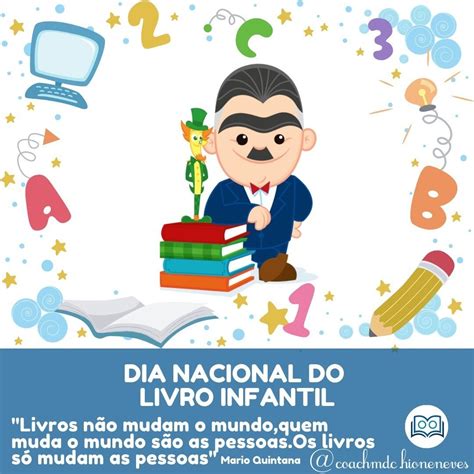 Você sabia que o Dia Nacional do Livro Infantil é comemorado anualmente