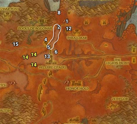 Wow Tbc Classic Horde Guide Hellfire Peninsula Outland