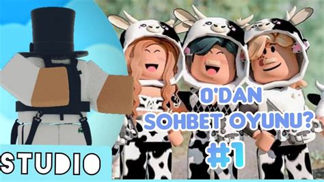 Roblox Studio 0 Dan Sohbet Oyunu Yapımı 1 YouTube