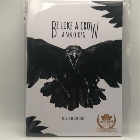 Be Like A Crow Solo Solo RPG — Travel-Games.co.uk