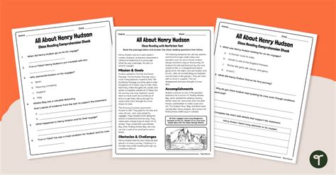 5th Grade Reading Worksheets Answer Key