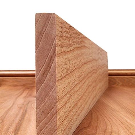 Square Edge Solid Ash Skirting Board British Hardwoods