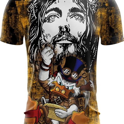 Camiseta Jesus Mandrake Pato Favela Quebrada Elo7