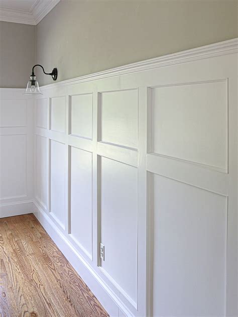 Hallway Molding Installation Tutorial With Pics In Dining Room