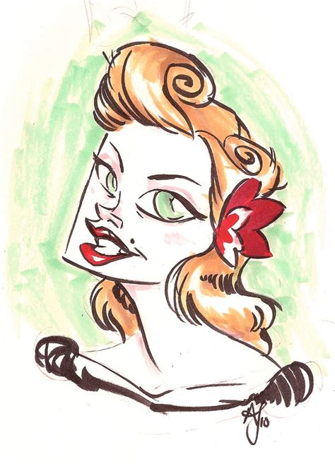 Rockabilly Sketch By Skullberries On Deviantart