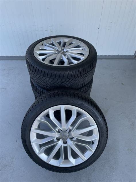 Original Audi A Alu Felge Rupe X Sa Zimskim Goodyear Gumama