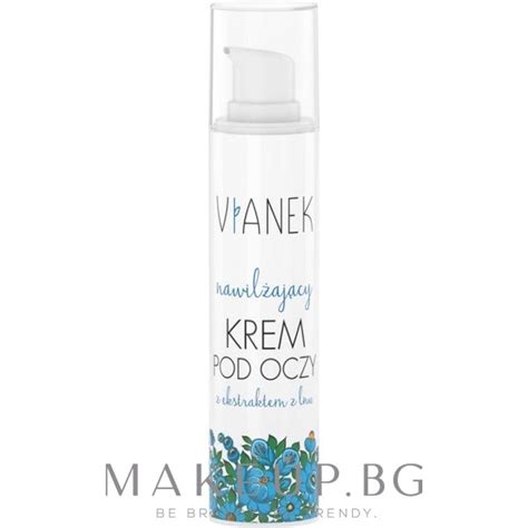 Хидратиращ околоочен крем с екстракт от лен Vianek Moisturizing Eye