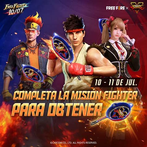 La Colaboraci N Entre Free Fire Y Street Fighter V Llegar A Su Fin