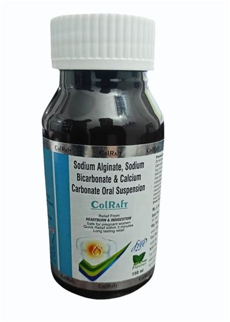 Sodium Alginate Sodium Bicarbonate Calcium Carbonate Oral Suspension Pack Size 170 Ml At Rs